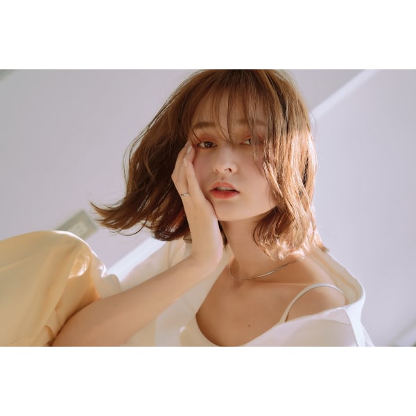 似合わせカット＋ヒアルロン酸カラー6800円［白髪染め対応可］