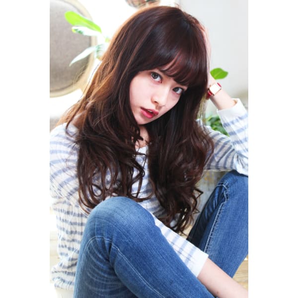 【OPEN10周年記念☆】カット+カラー+ケアトリートメント