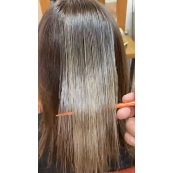 【髪質改善・白髪染めも対応!】カット+メテオカラー+トリートメント