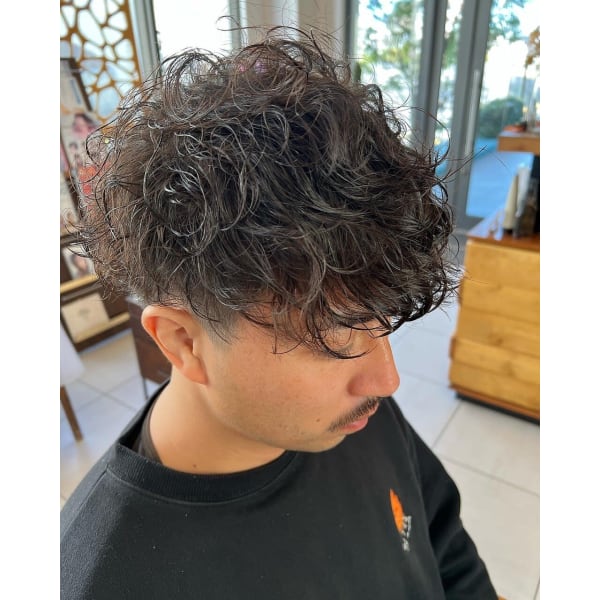 【男性新規】カット＋パーマ￥9,500