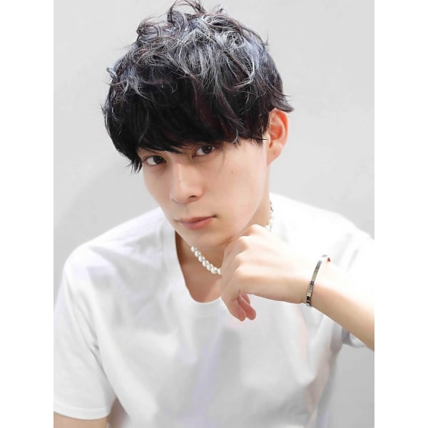 【当店オススメ】メンズカット+眉毛カット+ショートヘッドスパ（10分) ¥6,000