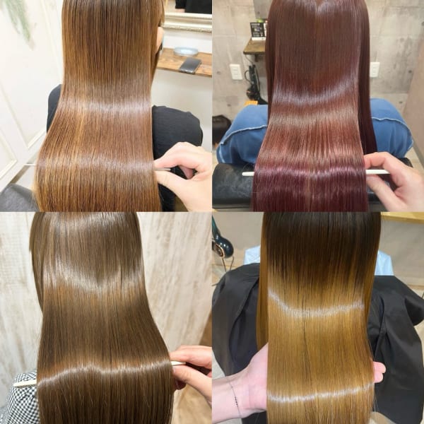 【圧倒的な自然な仕上がり】カット+髪質改善ストレート+トキオTR