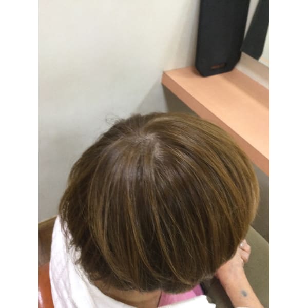 Cut（カット） Short（ショート）にエイジングケアヘッドスパ