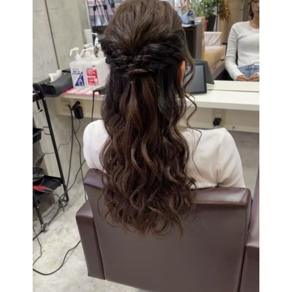【オシャレに可愛く(久末指名限定)】ヘアセット☆