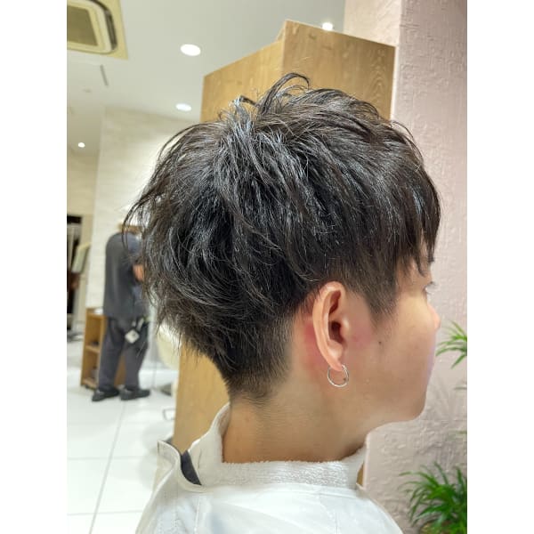【メンズ人気no.1★】カット＋眉カット＋頭皮洗浄シャンプー￥5800