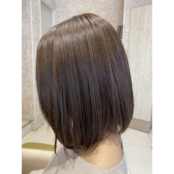 【ダメージ40％OFF☆カット無】オーガニックカラー＋ヘアケア￥9300→￥7300