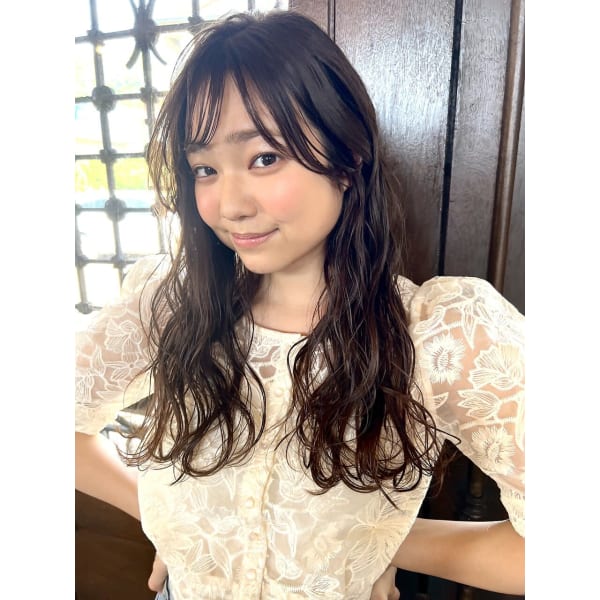 カット+艶カラー+髪質改善トリートメント¥ 12,080