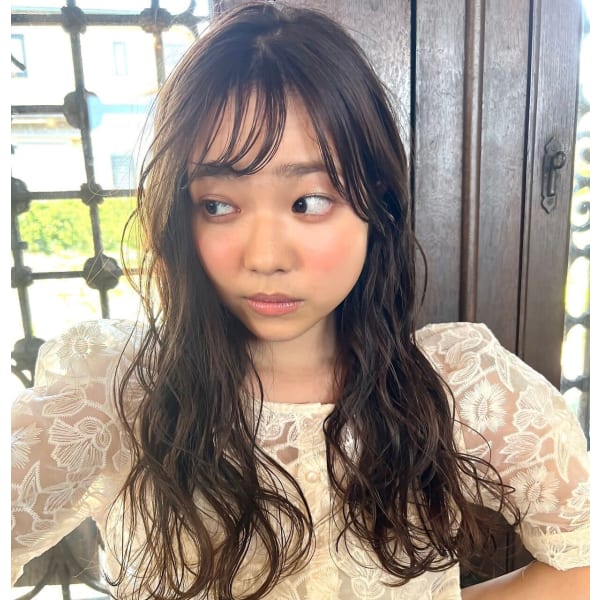 【オープン記念♪】カット+艶カラー+美髪トリートメント ¥7,980