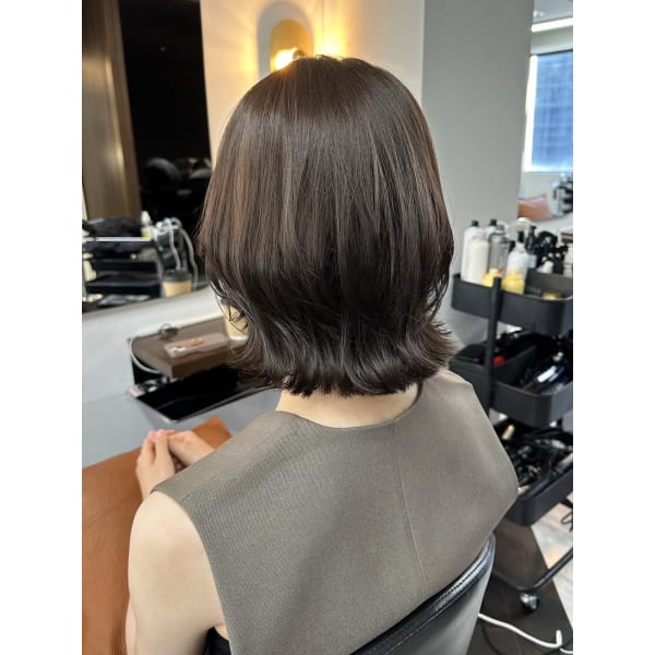 カット+カラー+N.トリートメント [神保町/髪質改善]