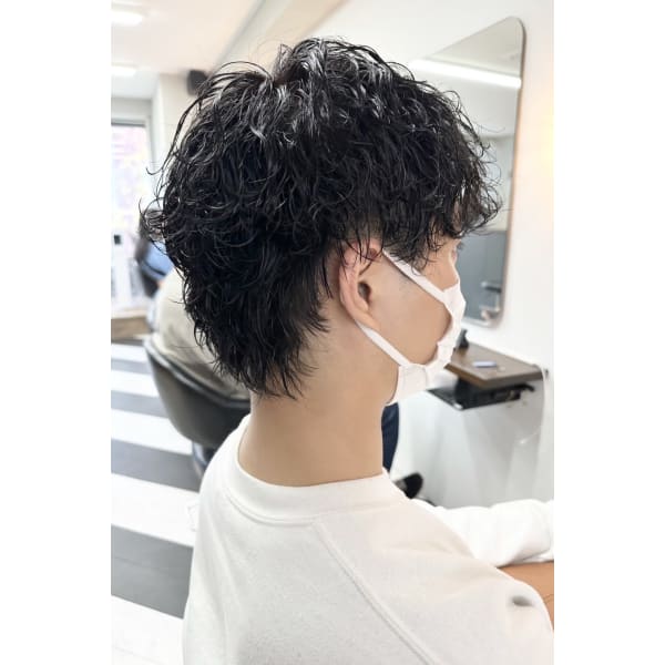 【メンズ限定】カット+クレンジングシャンプー眉毛カット込［神保町/髪質改善］	