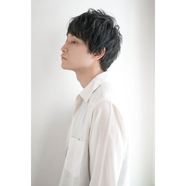 【メンズ限定地肌デトックス】頭皮ケアスパ30min+カット+眉カット