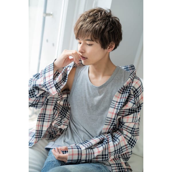 ★メンズカット＋ナチュラルパーマ￥6,380