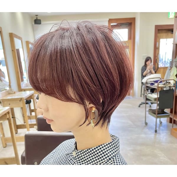 【平日新規限定クーポン】手ぐしで決まるショートカット、ボブ¥5300→¥4900