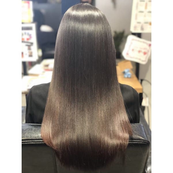 【平日限定】地毛風の艶と柔らかさ｜髪質改善ストレートエステ＋カット