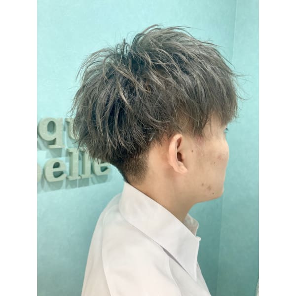 新規men‘s限定【stylist石島指名限定クーポン】カット＋プチヘッドスパ＋眉カット