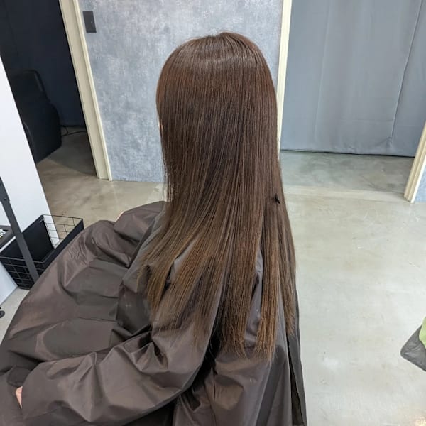 ◆当店人気No.1◆カット＋カラー＋トリートメント ¥16700→¥15500ロング料金＋1500