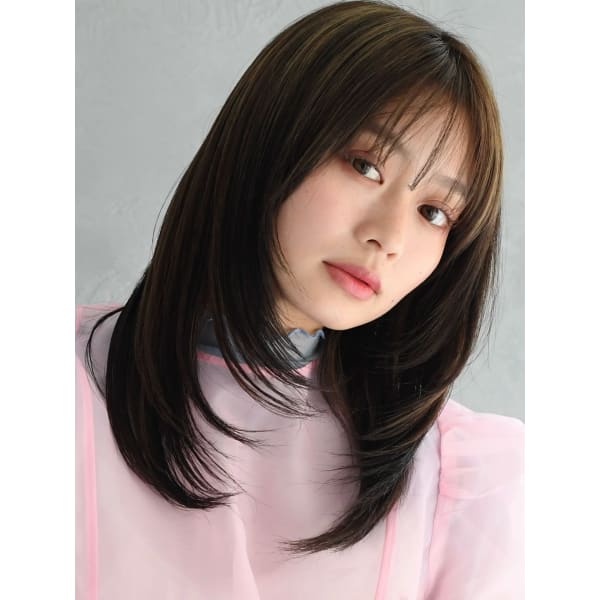 カット+オーガニックカラー￥11500