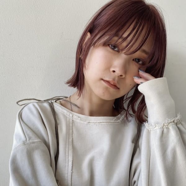 前髪の縮毛矯正だけしたい♪