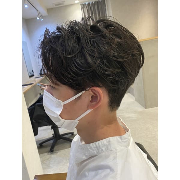 【メンズ限定】カット＋頭皮ケアショートスパ トリートメント	