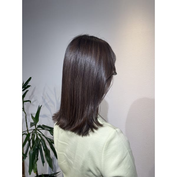 【新規限定】カット＋カラー＜白髪染め可＞＋マイクロバブル＋トリートメント