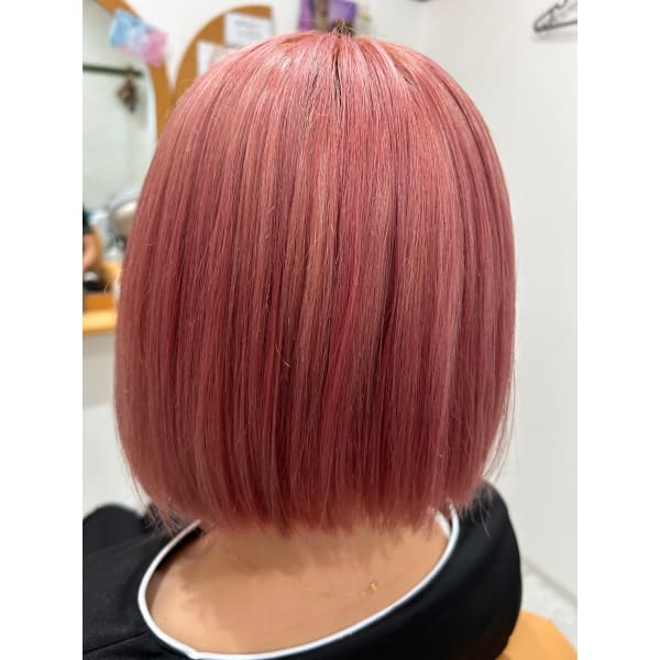 【平日新規女性限定】コラーゲンカラー+髪質改善トリートメント S/B込