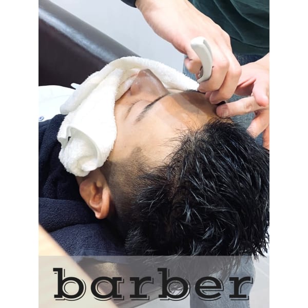 ●Barber【メンズ限定】メンズシェービング¥2500