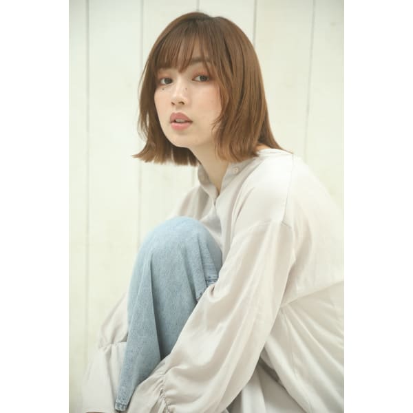 【#外国人風】フルカラー+デザインカット+トリートメント ¥11,528☆