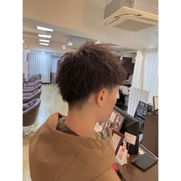 メンズカット・アプリエカラー・炭酸バブルケア