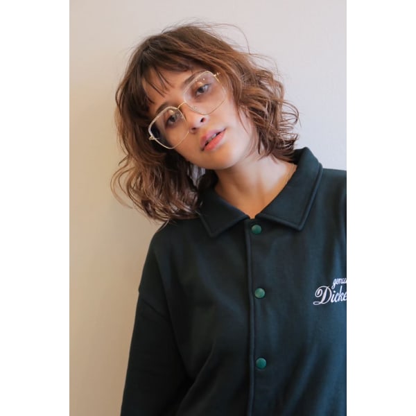 【透明感ある色合いに】似合わせカット&カラー&TR