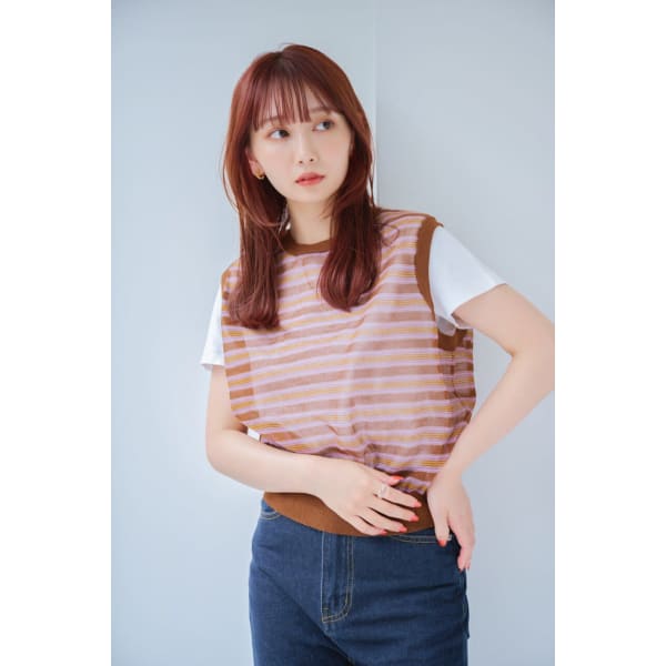 カット+トレンドカラー+アミノ酸TR+ナノバブルシャンプー付¥6900