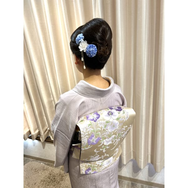 ヘアセット　アップ　ハーフアップ  洋髪・和髪 　7:00より受付　（6:00台は割台対象外）