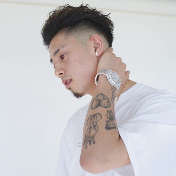 メンズカット+メンズパーマ¥11,000