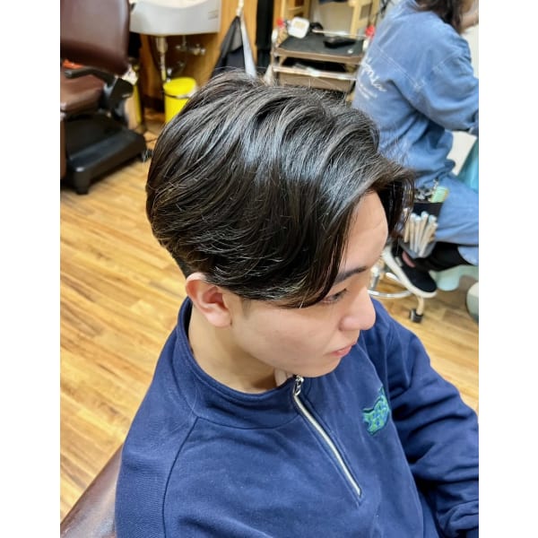 【男性限定!スタイリング時間短縮】カット+ニュアンスパーマ¥10890