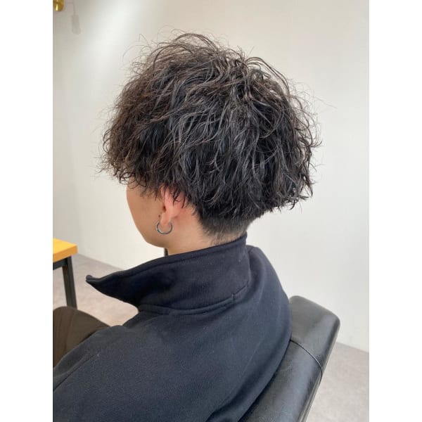 【メンズモテ髪】カット＋ツイストorスパイラルパーマ＋トリートメント￥11,000