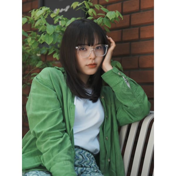 【透明感たっぷり季節色ヘア】髪質改善inハーブカラー+プチスパ+マイクロバブル