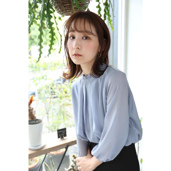 カット＋カラー（ナノスチーマー・前後処理トリートメント込み）