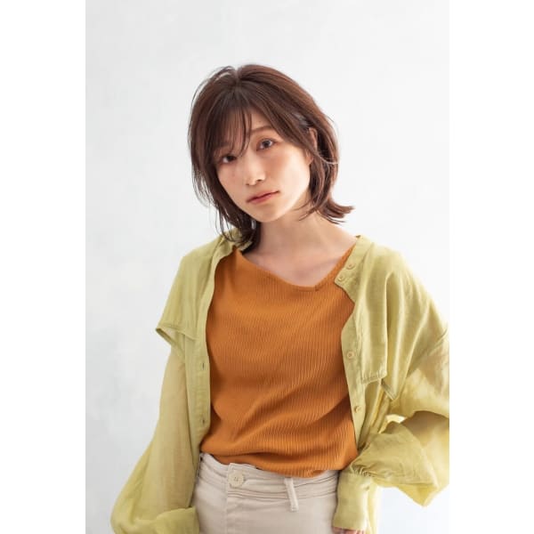 【楽天】リタッチカラー(根元染め）＋炭酸泉＋TR￥6300