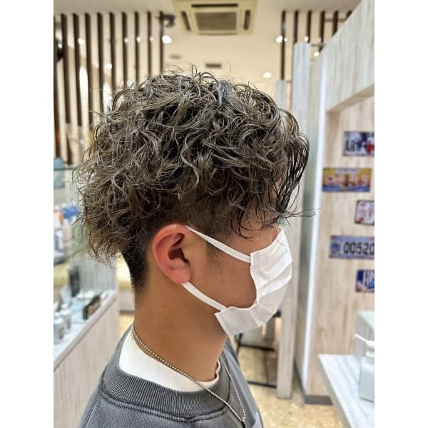 メンズスパイラルパーマ（カット込）￥11000
