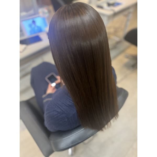 脇田限定クーポン　美髪縮毛矯正＋髪質改善トリートメント