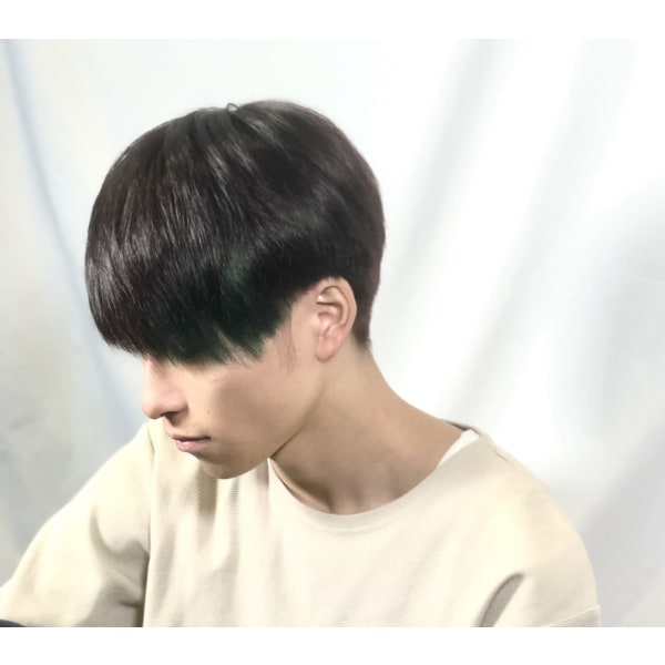 ◆メンズメニュー◆酢酸Trメンズカラー+メンズカット+眉カット¥12,100→¥8,250