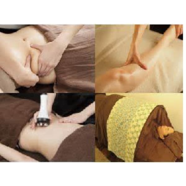 実感！マシーン＆スリミングオイルマッサージ＆遠赤外線ドームサウナで納得の施術！