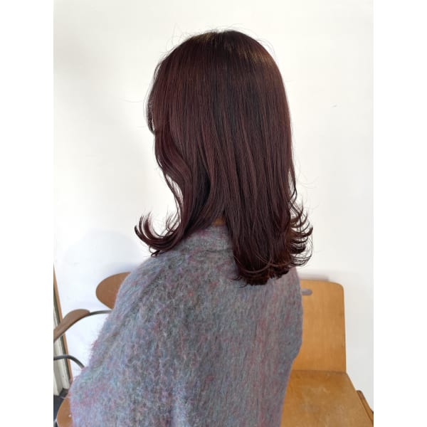 【平日】カット+全体カラー+SYSTEMトリートメント