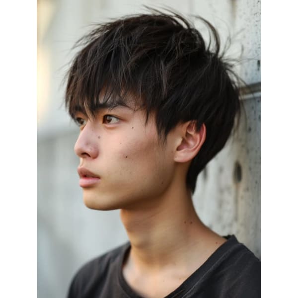 【men’s限定】カット+眉カット+shマッサージ(5分)