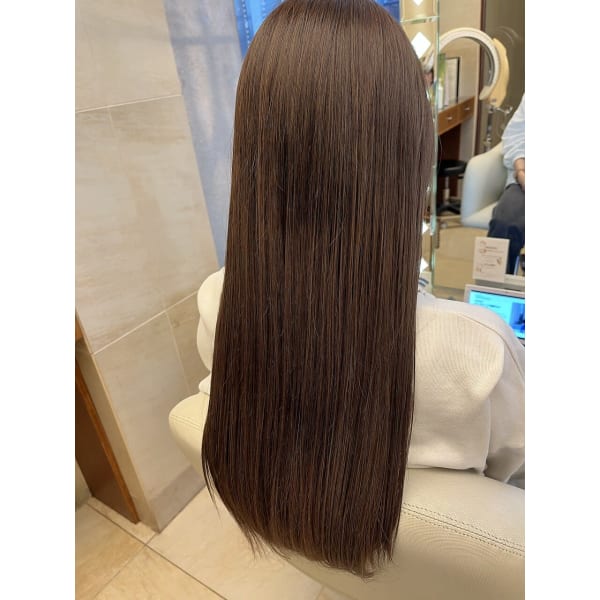 【縮毛矯正orコスメストレート】＋カット＋ヘアサプリ付　tiptop 目白