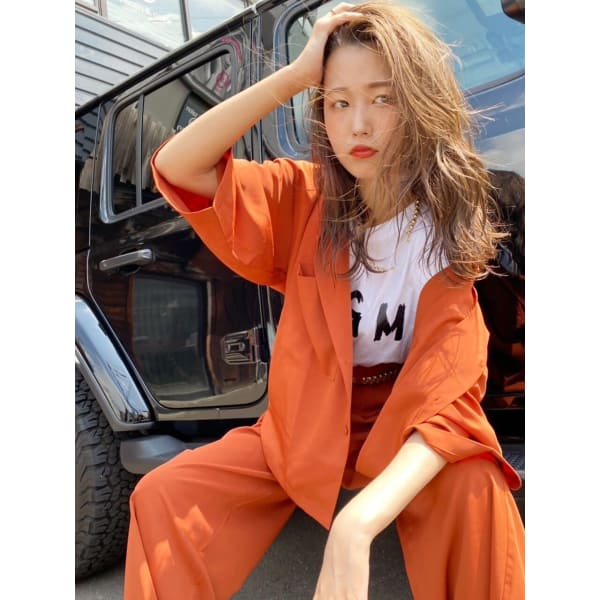 【サラサラ艶髪♪】カット＋艶カラーmistカラー￥9,900