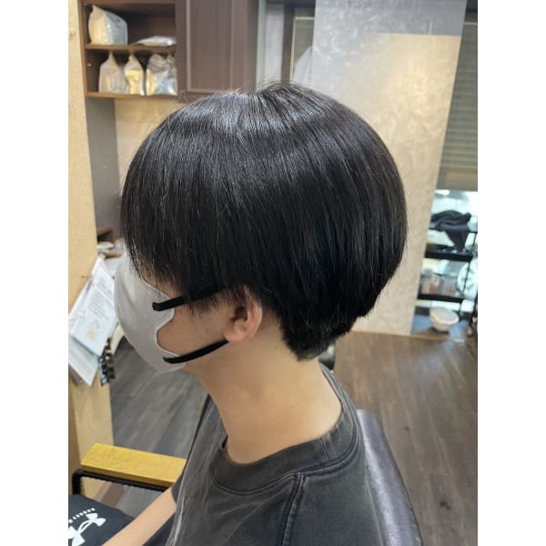 平日限定【２ブロックスタイル】メンズ髪質改善縮毛矯正¥11000→￥8800