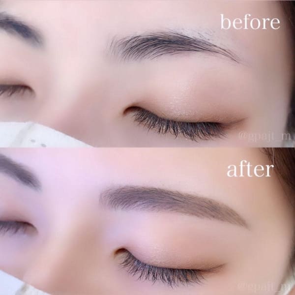 眉毛アイブロウデザインWAX＋間引き（毛量調整）＋眉メイク仕上げ ￥4,700