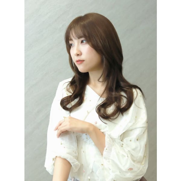 【安藤限定】小顔補正カット＋透明感カラー