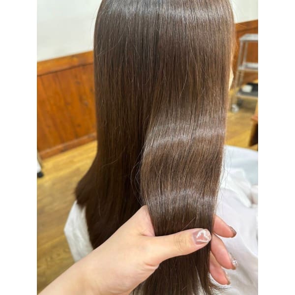 【人気No.1】カット+高濃度水素カラー+マーブ+オージュアトリートメント