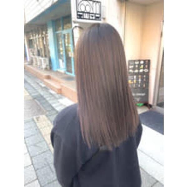 【髪をキレイに伸ばしたい方☆】カット＋リタッチカラー＋トリートメント￥9900